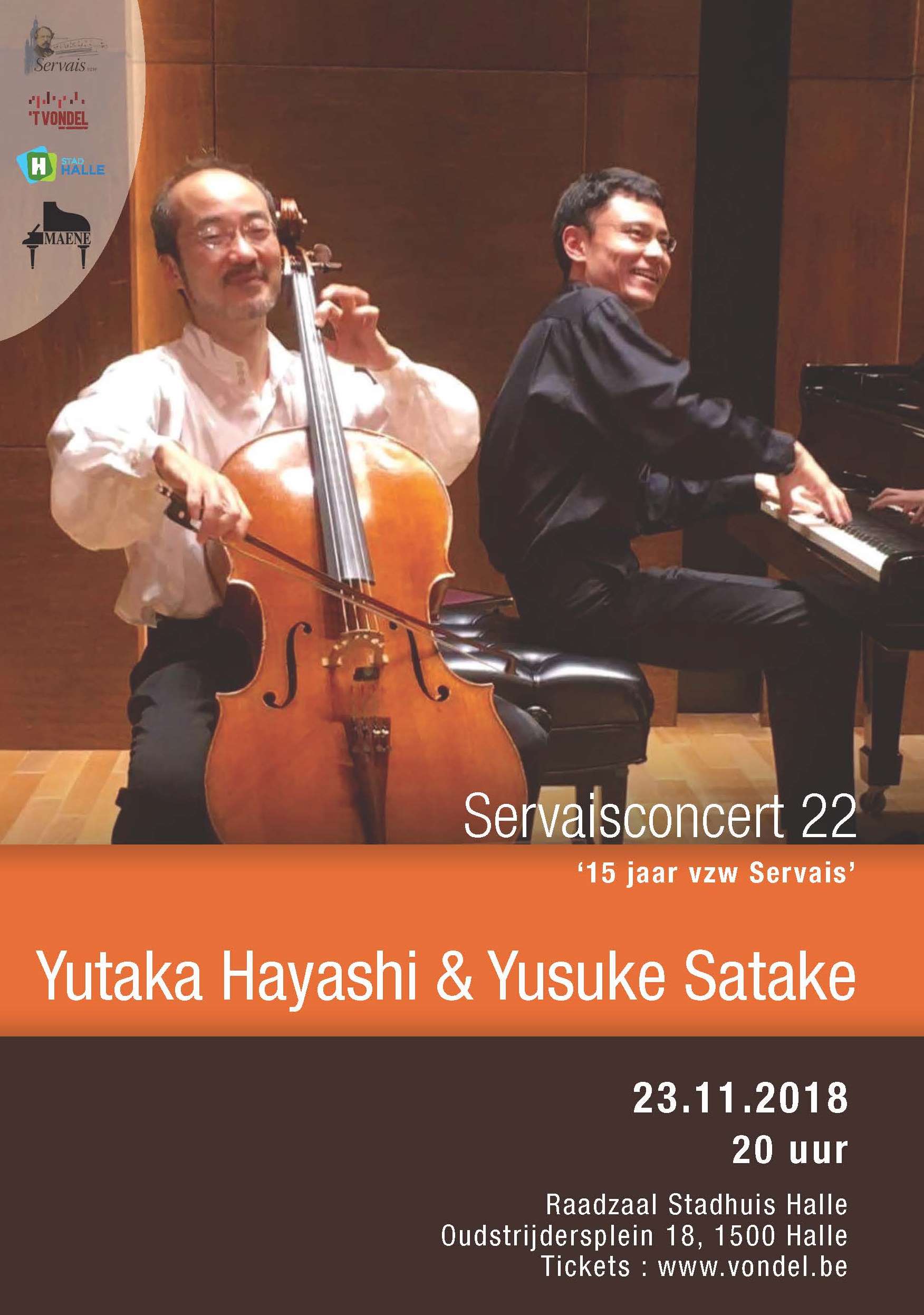 22e Servaisconcert met Yutaka Hayashi