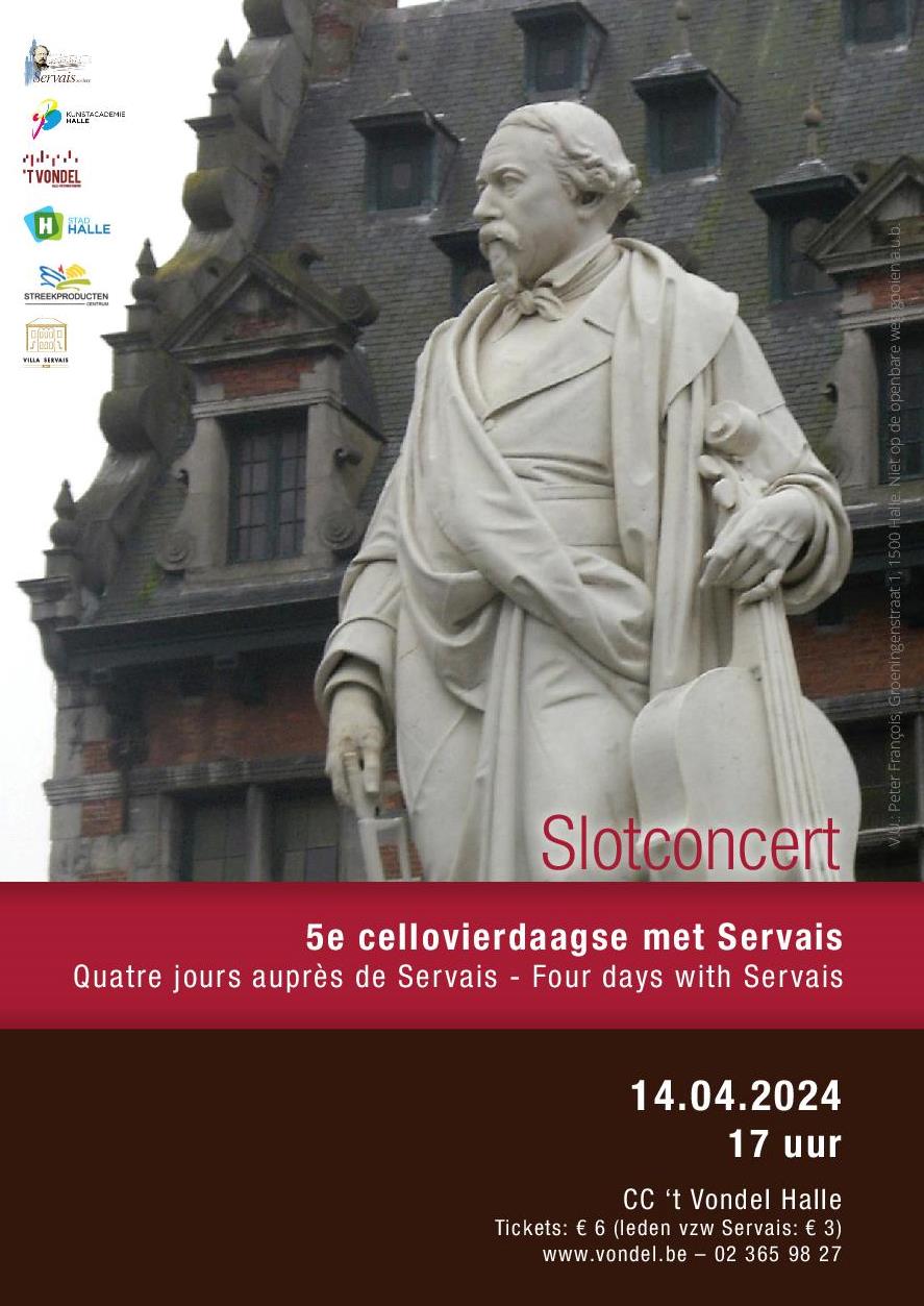 Slotconcert Cellovierdaagse met Servais